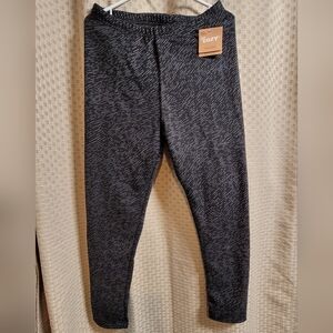 JustCozy women's faux fur-lined leggings